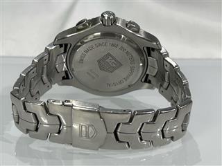 Tag Heuer LINK Silver on Silver ref. CJ1111 Diver (NJL028751) | eBay